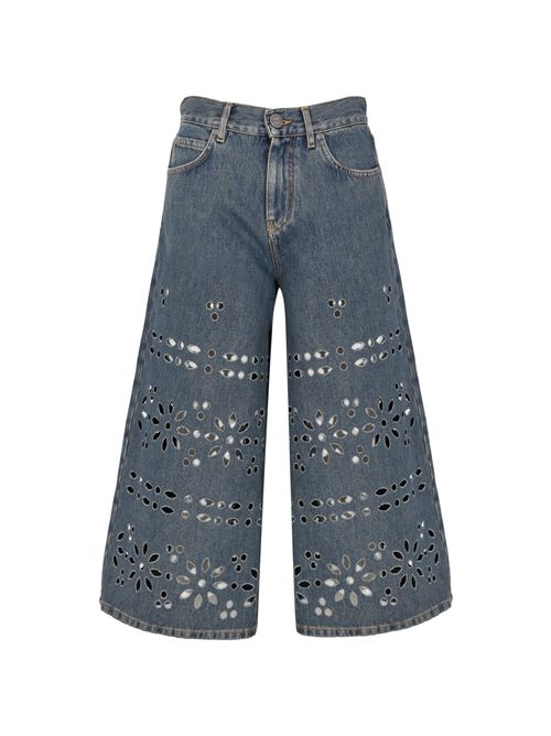 Bermuda Burkina con dettagli laser in Sangallo PINKO | 104646 A35CPJ1